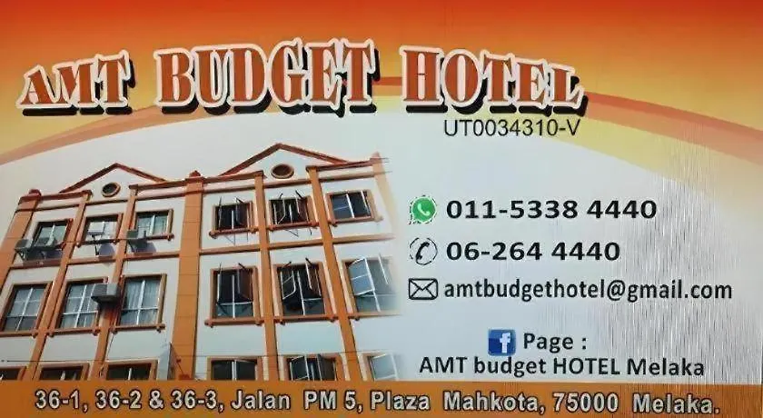 Amt Budget Hotel Malacca
